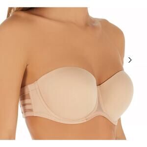 Maison Lejaby Nufit Strapless Contour Bra Power Skin 32C